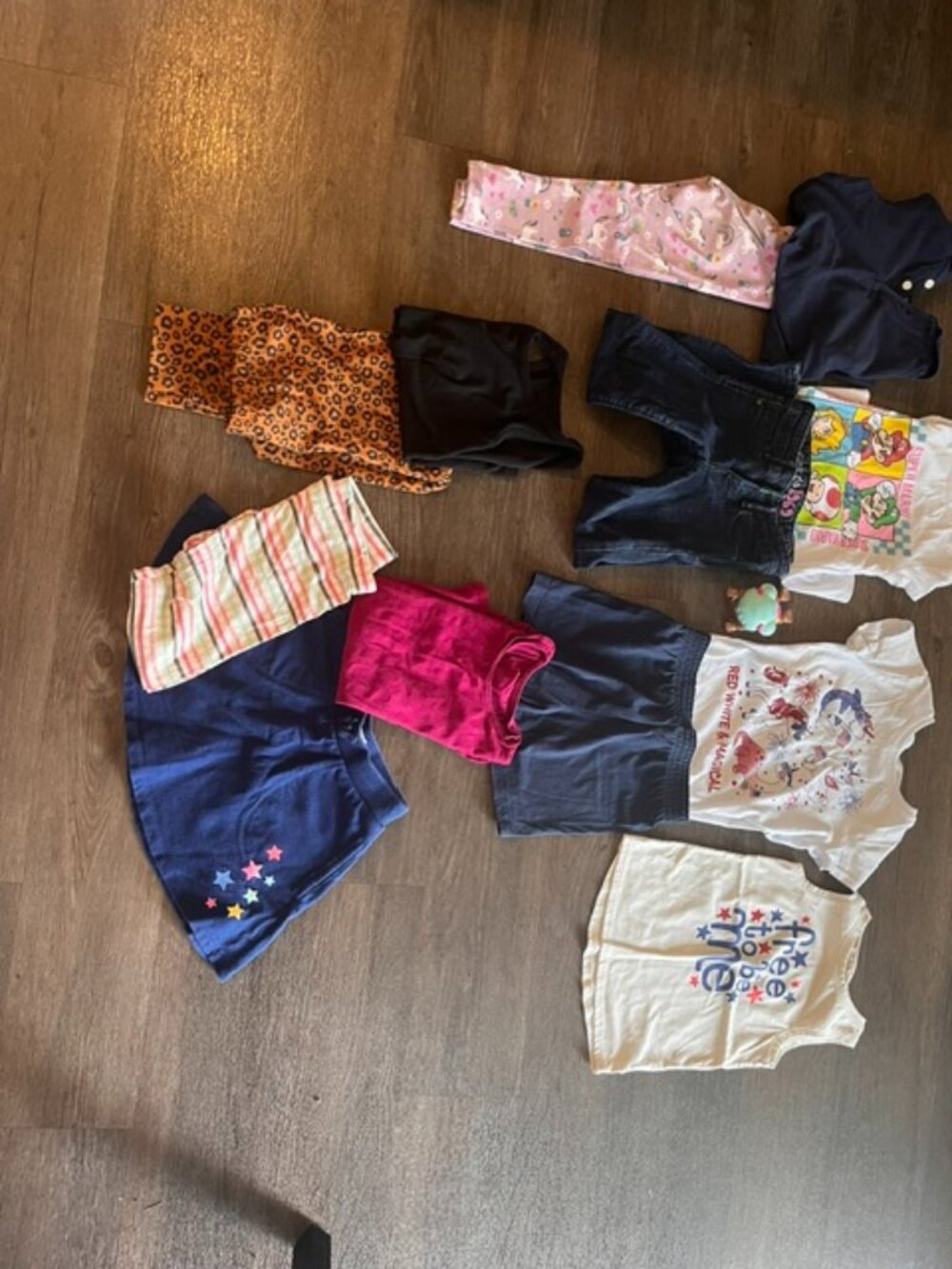 LOT OF GIRLS COTHING  12 PIECES  SIZE 5